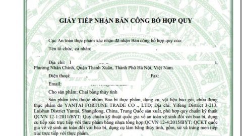 Huong Dan Thu Tuc Xin Cong Bo Bao Bi Thuc Pham 1